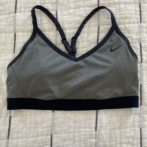 Nike Indy Gray Sports Bra